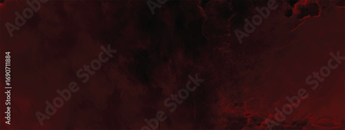 Horror style red textured surface with smoky and chaotic design