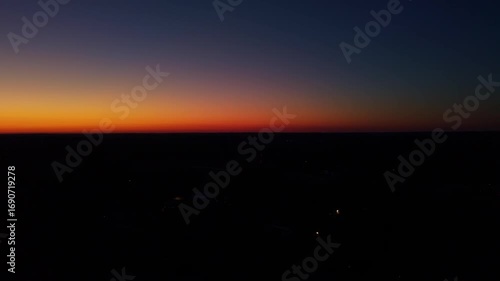 sunset over the sea