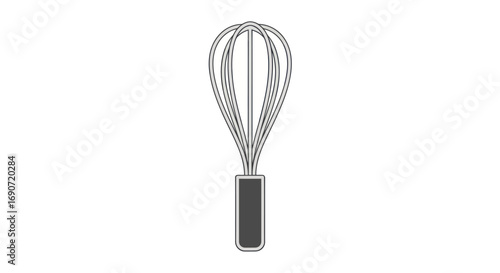 Metal Whisk Kitchen Utensil Cooking Tool.