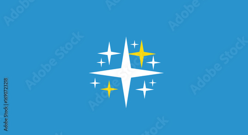 Sparkling Star Cluster: A Symbol of Brilliance and Radiance.