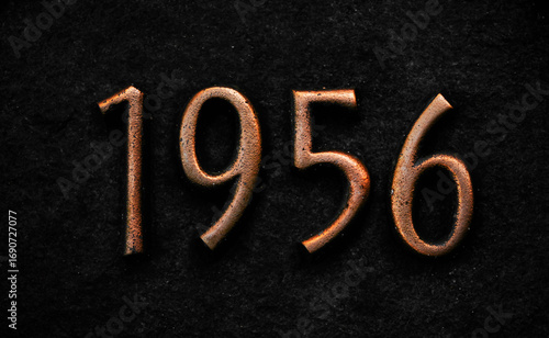 Obraz na płótnie 1956 Jahreszahl