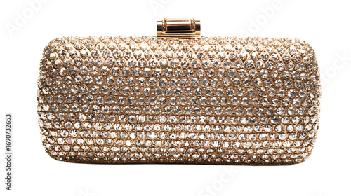 Fancy golden purse