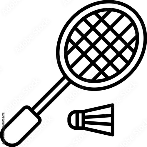 Badminton Icon