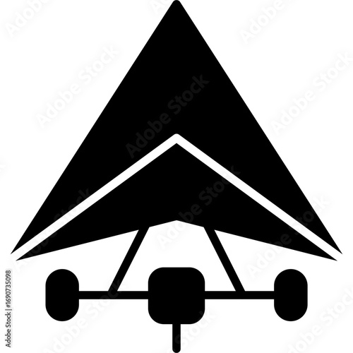 Hang Gliding Icon