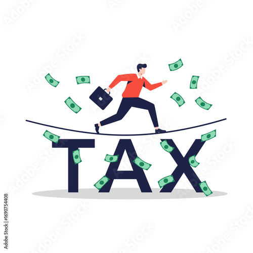 Navigating the complexities of financial tax obligations with careful balancing and monetary flow