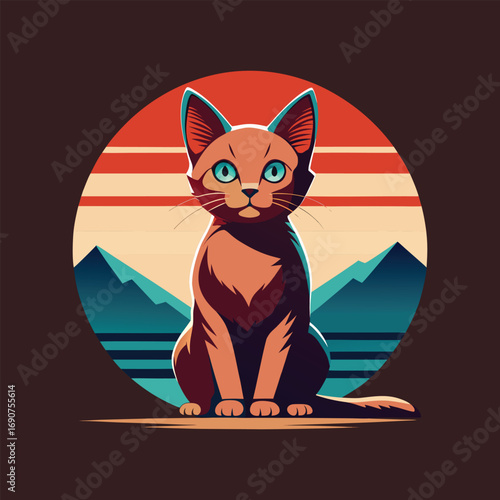 cat on the window