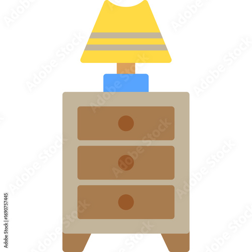 Bedside Table Icon