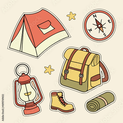 travel icon set