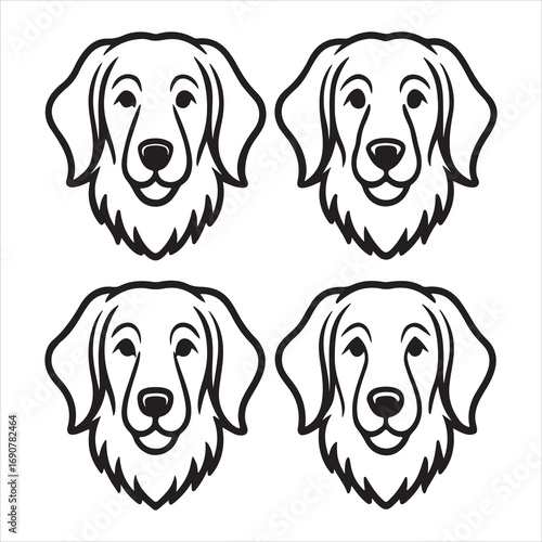 A Happy and Playful Golden Retriever, an Energetic and Affectionate Family Companion Known for its Intelligence and Sweet Temperament
