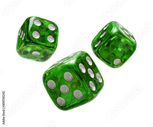 Rolling green dice game casino digital fun