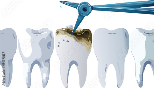 Dental illustration inspiring lessons on self-care and preventive health practices
Construction-themed dental care promoting fun learning in oral hygiene education