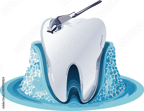 Dental cross-section promoting youth engagement in oral science and hygiene
Tooth cavity repair metaphor fostering innovation in health education for kids