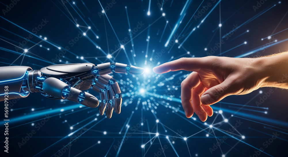 Naklejka premium hand of the person