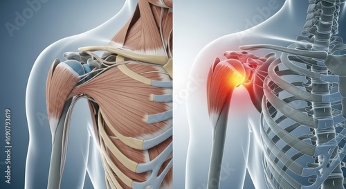 Anatomy of the Shoulder Joint and Muscles, Pain Source