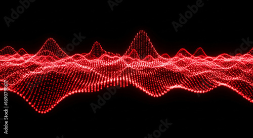 Wallpaper Mural red abstract background Torontodigital.ca