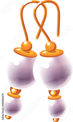 vector illustration of jewelry