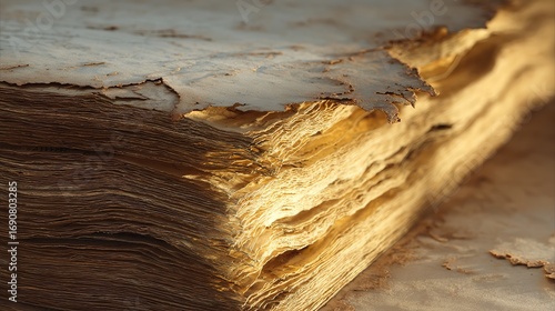 Wallpaper Mural Ancient Book Pages Texture: Grunge Paper Background Torontodigital.ca