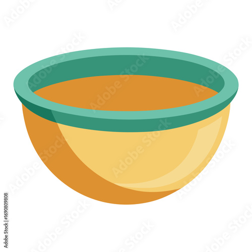 colorful plastic bowl