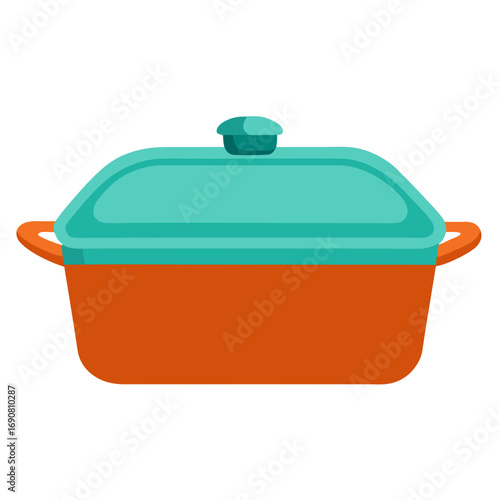 pot isolated on white