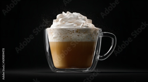 Wallpaper Mural Cappuccino Perfection: Indulge in Creamy Coffee Delight Torontodigital.ca