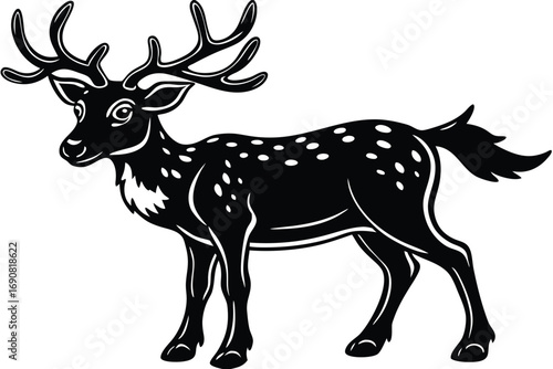 reindeer vector