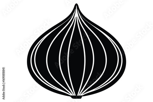 shallot vector icon