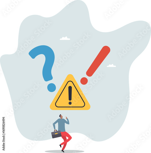 Concern or doubt to make decision, worried for problem or issue, attention or challenge ahead, distrust or trouble.about a man and his life.