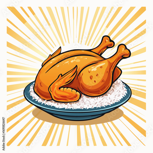 Roasted Chicken with Rice A Delicious and Satisfying Meal