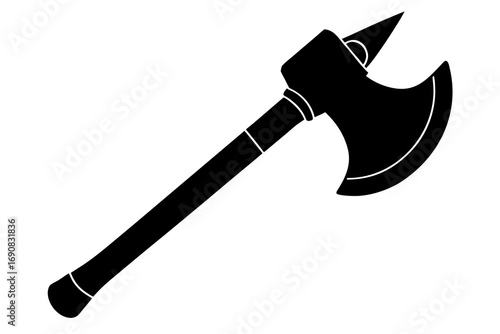 axe vector silhouete