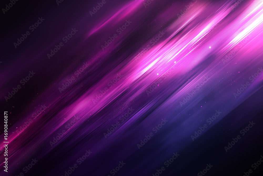 Fototapeta premium Abstract purple light energy with vibrant gradient and dynamic flow pattern