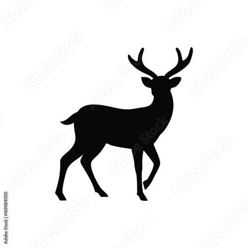 deer silhouette vector