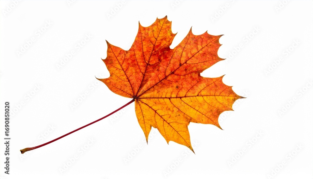 Fototapeta premium autumn maple leaf