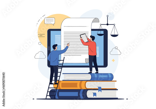 Digital legal research and online document analysis for better legal solutions