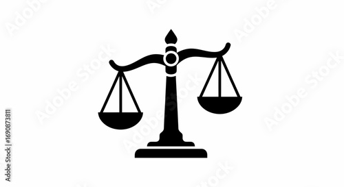 Scales of Justice Balance Symbol
