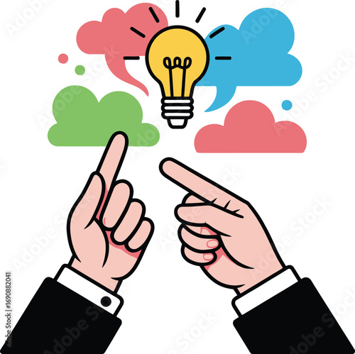 Innovative Ideas Brainstorming  Collaboration