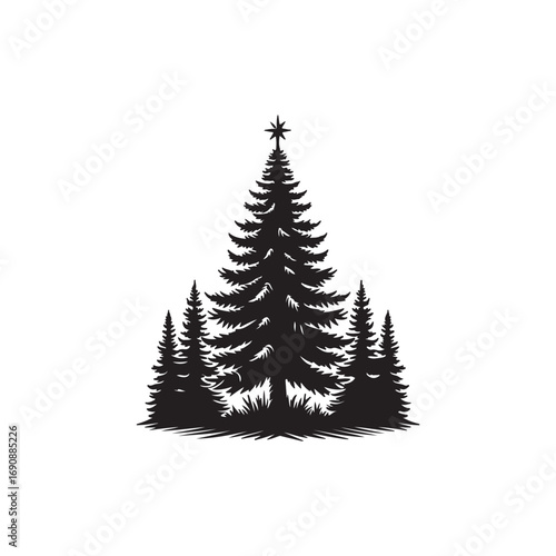 Spruce tree Vector (3).eps
