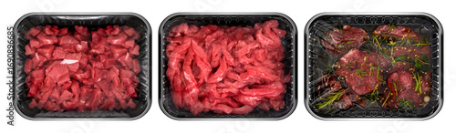 Beef Prep Cuts Trio Featuring Sauté Strips, Marinated Lokum, and Julienned Cuts