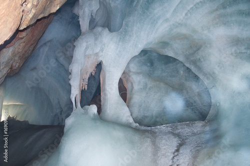 The Eisriesenwelt is a natural ice cave located in Werfen, Austria.