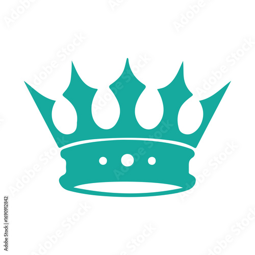 crown icon vector illustration