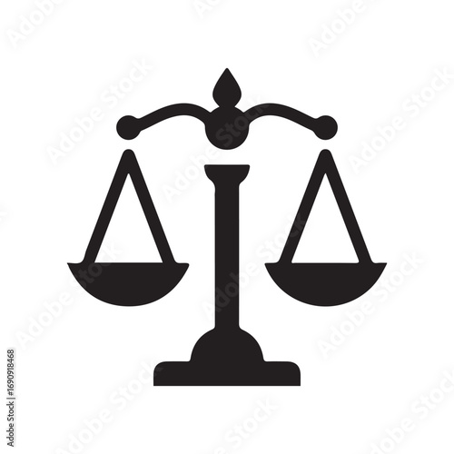 scales of justice vector