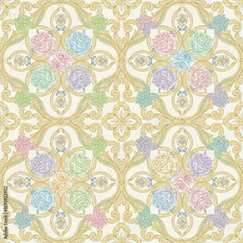 Seamless Watercolor and Hand-drawn Pattern Collection – Animals & Floral Elegant Designs