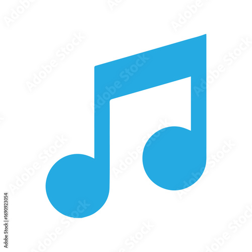 blue music note