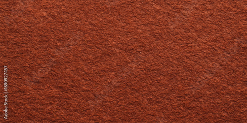 Grunge textured red and brown leather carpet surface with a rough antique fabric design