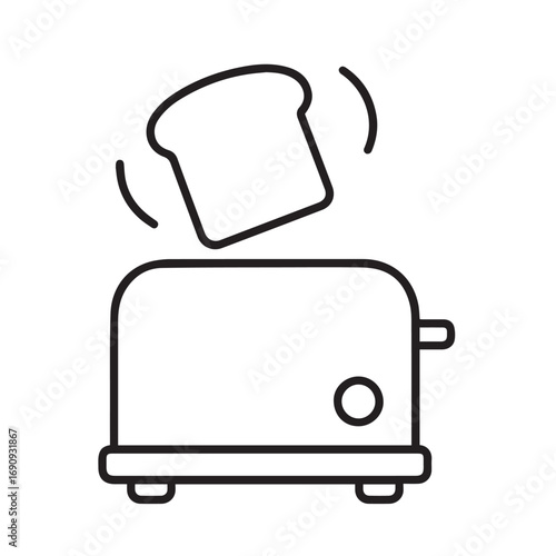 Home Essentials Line Icons Household