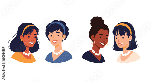 Diverse group of women friends sharing stories and laughter in a friendly gathering celebrating female camaraderie and connection