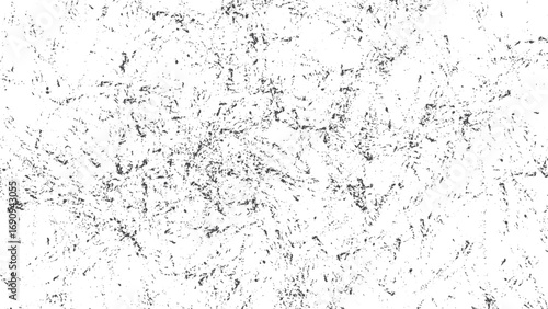 Monochrome grunge dust particle background abstract vector illustration. Grunge overlay texture vector with distressed irregular abstract elements. 