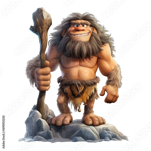 cave king with a big stick