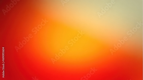 Vibrant abstract gradient background with warm hues of red and yellow
