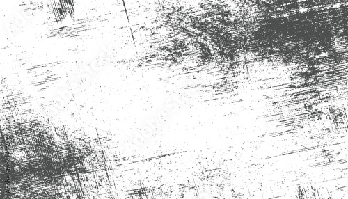 Distressed grunge texture with dark gray marks on white background abstract