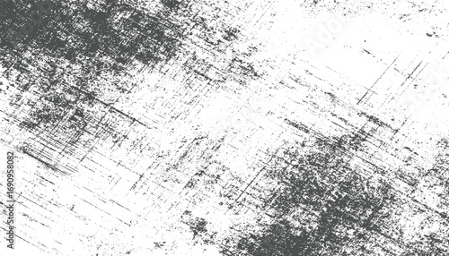 Gray distressed grunge background with scratches and speckles texture